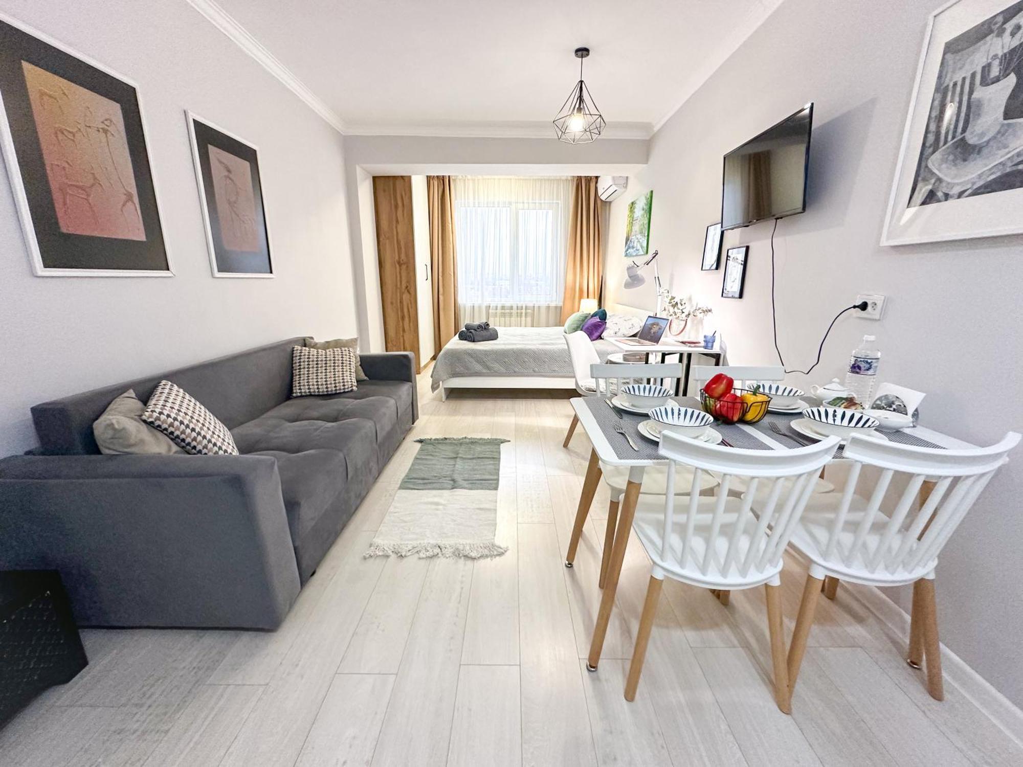 Adt Apartments Almatý Habitación foto