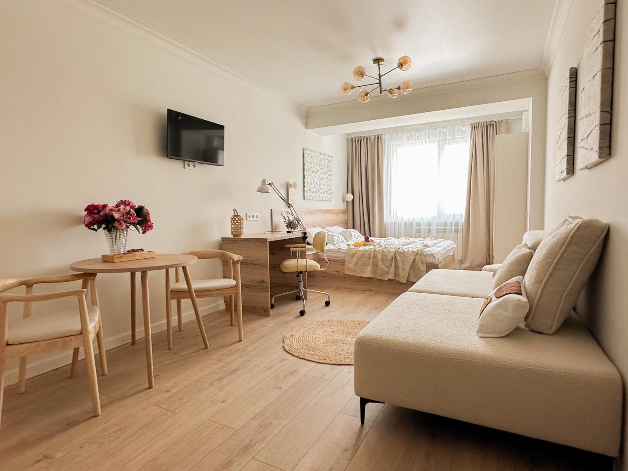 Adt Apartments Almatý Habitación foto